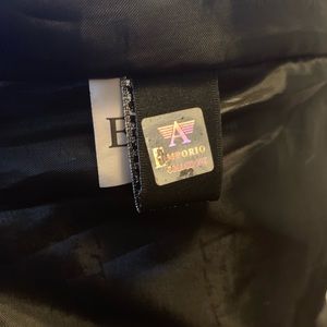 Vintage Emporio Armani leather jacket